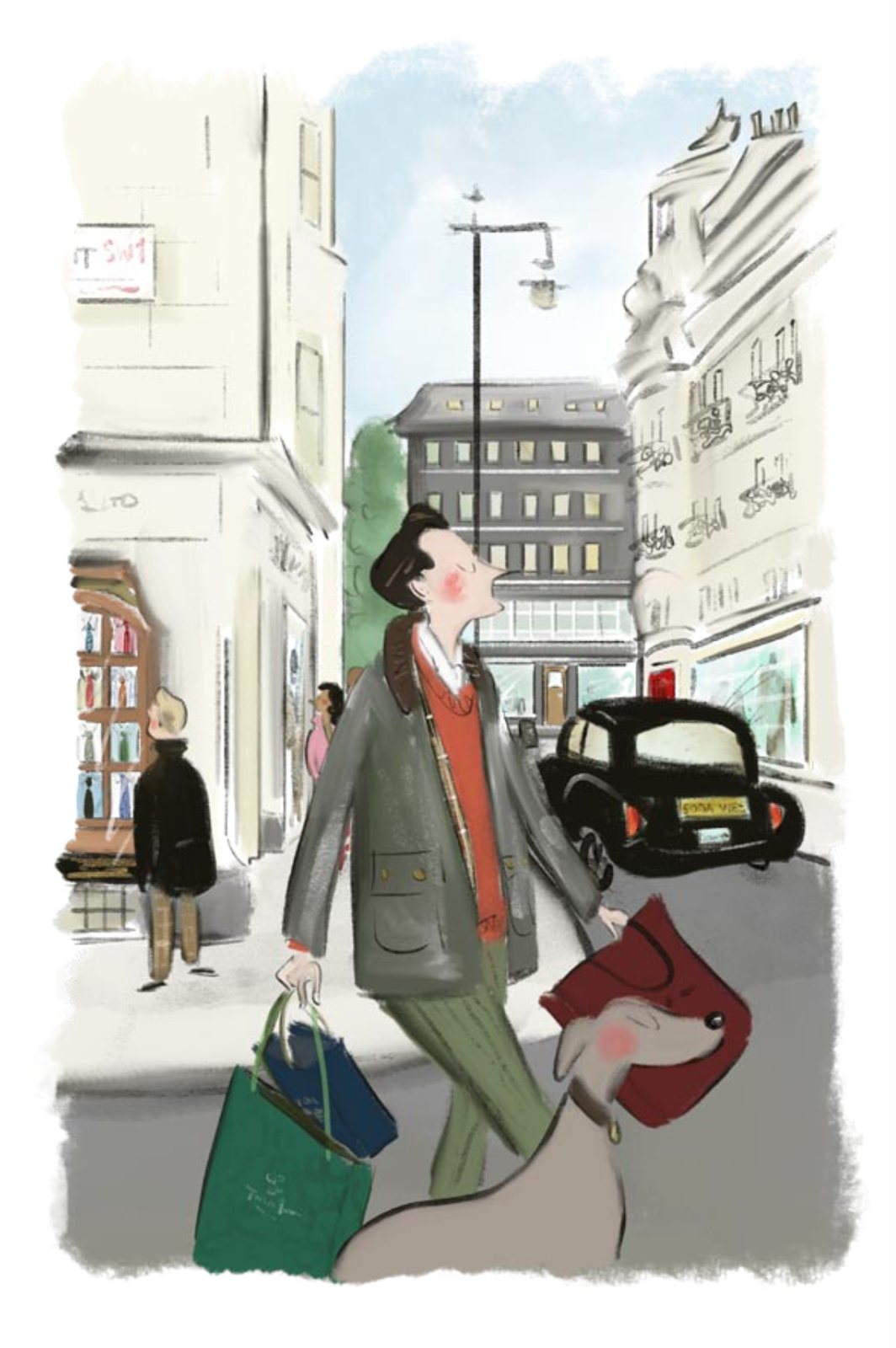 Mr Wolfe illustrated, noon
